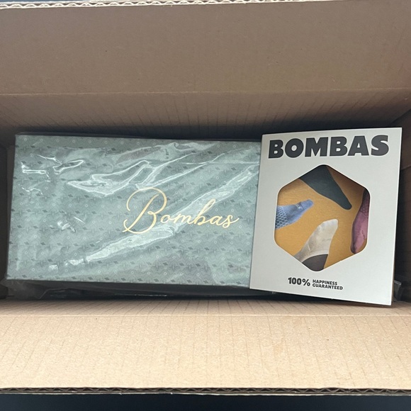 Bombas Sparkle Modern Rib Quarter Sock 4-Pack - Picture 5 of 5